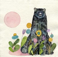 Garden Bear Fine Art Print