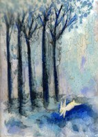 White Rabbit Fine Art Print