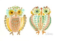 Wise Owls Fine Art Print