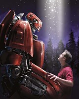 Robot Buddy Fine Art Print