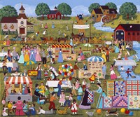 Annual Church Bazaar Fine Art Print