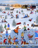 Twilight Skaters '98 Fine Art Print