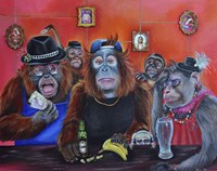Monkey Business Fine Art Print