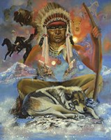 The Spirit of the War Bonnet Fine Art Print