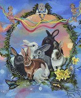 Bunny Festival Fine Art Print