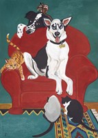 Big Red Chair Fine Art Print