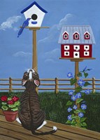 Birdhouses Fine Art Print