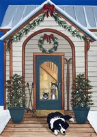 Waiting For Santa Claws Fine Art Print