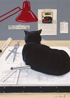 Harold The Architectural Paperweight Fine Art Print