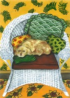 Wicker Chair Fine Art Print