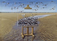 Oyster Catchers Fine Art Print