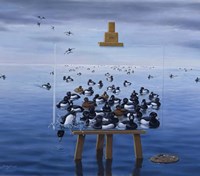 Tufted Ducks Fine Art Print