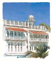 View of the Old Mosque Fine Art Print