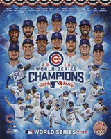 Chicago Cubs 2016 World Series Champions Composite Fine Art Print