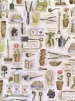 Daisies & Seed Packets Fine Art Print