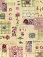 Flower Collage 2 Fine Art Print