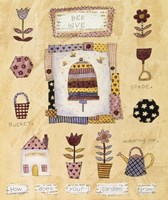 In the Garden 1 Fine Art Print