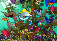 Underwater Shark Fine Art Print