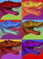 Pop Art Dinosaurs 2 Fine Art Print