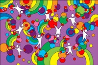 Pop Art Playground Fine Art Print