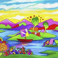 Mamboland Landscape 815 Fine Art Print