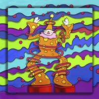 Pop Art Clown Fine Art Print