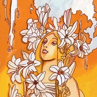 Mucha Lady 116 3 Fine Art Print