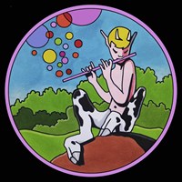 Pop Art Pan Circle Fine Art Print