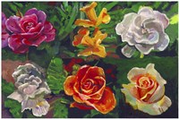 6 Flowers Fine Art Print