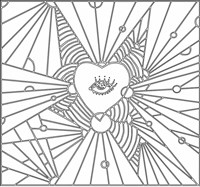 Heart Eye Fine Art Print