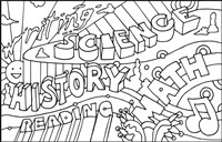 School Courses Fine Art Print