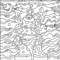 Pop Art Clown Fine Art Print