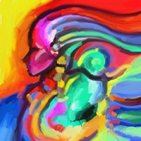 Carnivale Lady 316 Fine Art Print