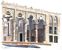 Ancient Archways, Arabia Fine Art Print