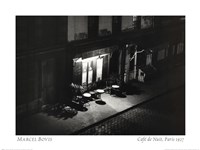 Cafe de Nuit, Paris 1927 Fine Art Print