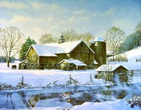 Winter Reflections Fine Art Print