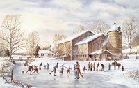 The Skating Party Fine Art Print