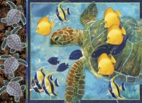 Turtle Hatchlings Fine Art Print