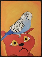 Cat Bird Fine Art Print