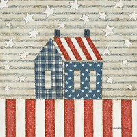 Americana Quilt V Fine Art Print