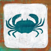 Ahoy V Red Blue Fine Art Print