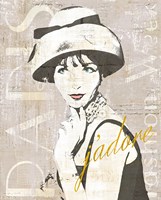 Fashion Week Paris Halftone I Fine Art Print