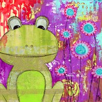 Whimsical Frog Fine Art Print