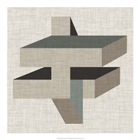 Geometric Perspective II Framed Print