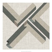 Geometric Perspective IV Framed Print