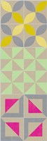 Elementary Tile Panel I Fine Art Print