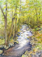 Running Brook Fine Art Print