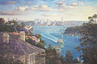 Afternoon Light Sydney Harbour Fine Art Print