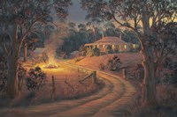 Bush Bonfire Fine Art Print