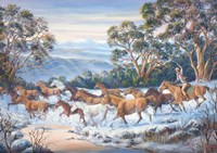 The Man From Snowy River Fine Art Print